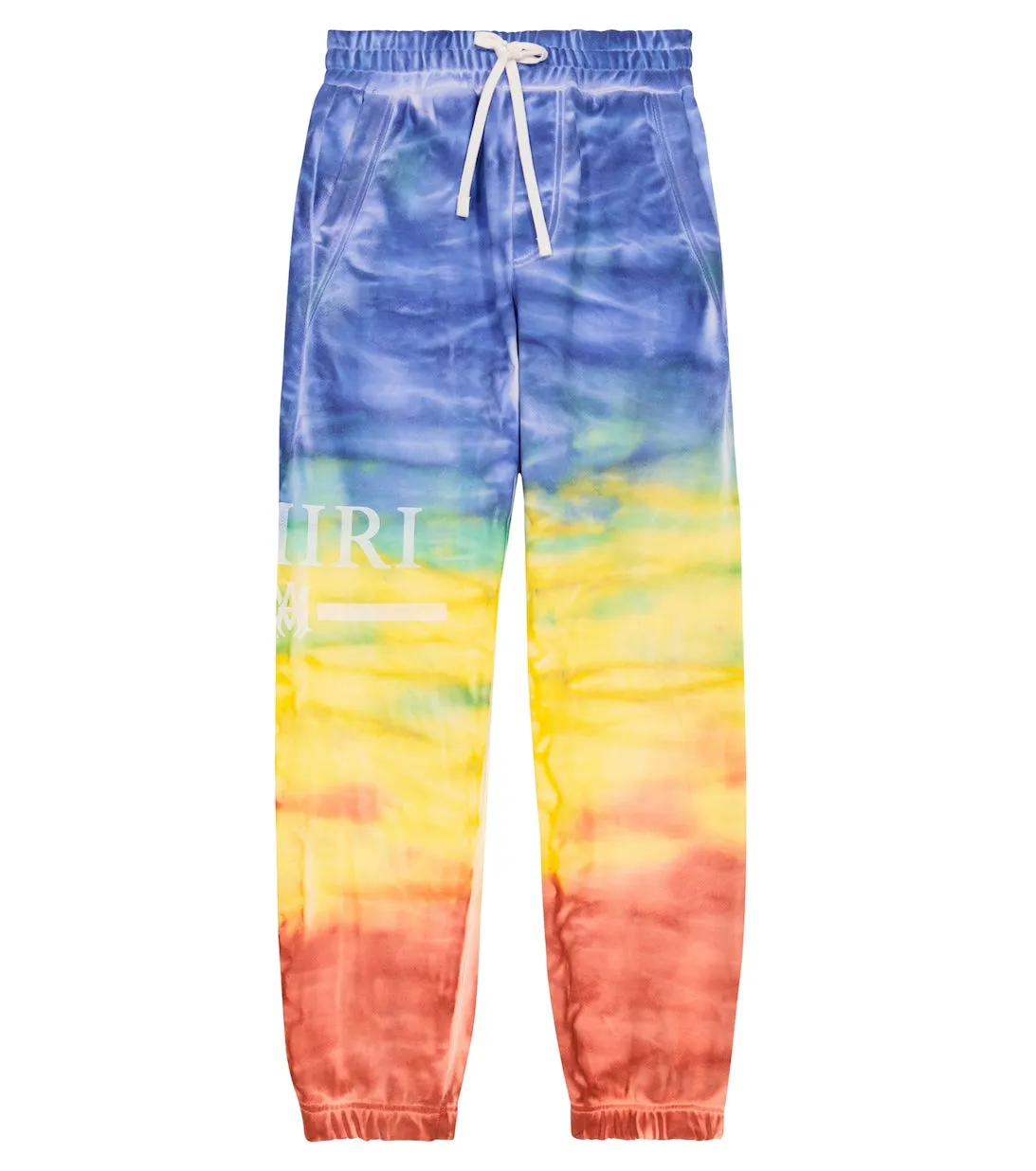 Amiri Tie-Dye Cotton Sweatpants, Multicolor