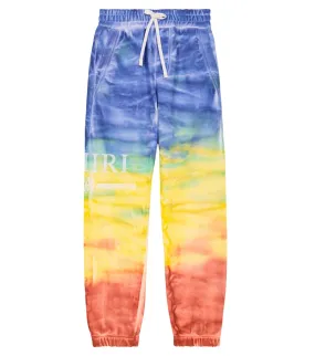 Amiri Tie-Dye Cotton Sweatpants, Multicolor