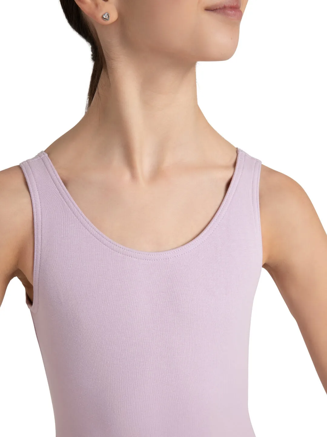 Bijou Jr. -- Children's High Neck Tank Leotard