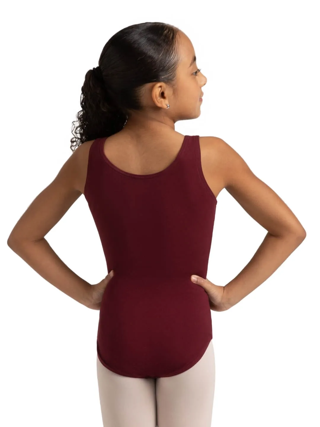 Bijou Jr. -- Children's High Neck Tank Leotard