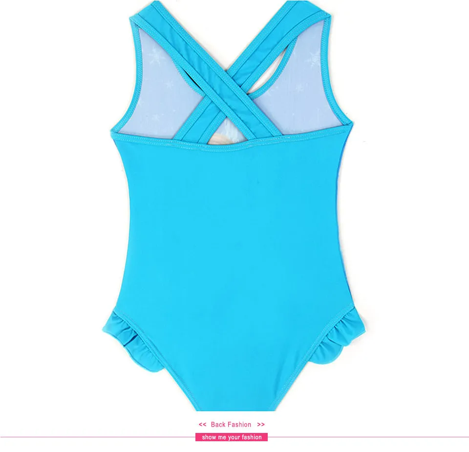 Bikini Children One Piece Swimsuit Cartoon Girl's Swimwear