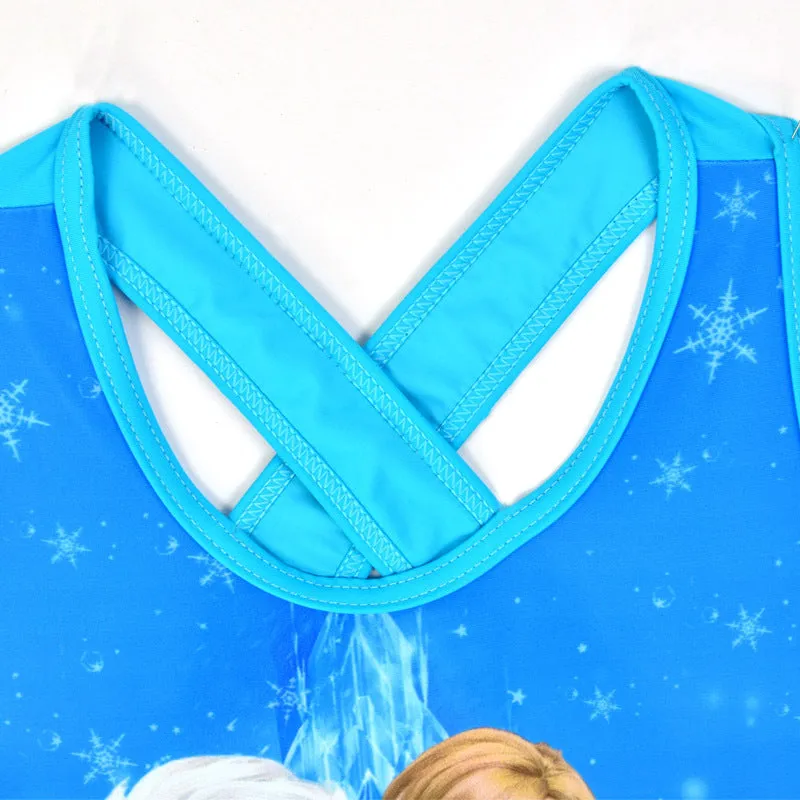 Bikini Children One Piece Swimsuit Cartoon Girl's Swimwear