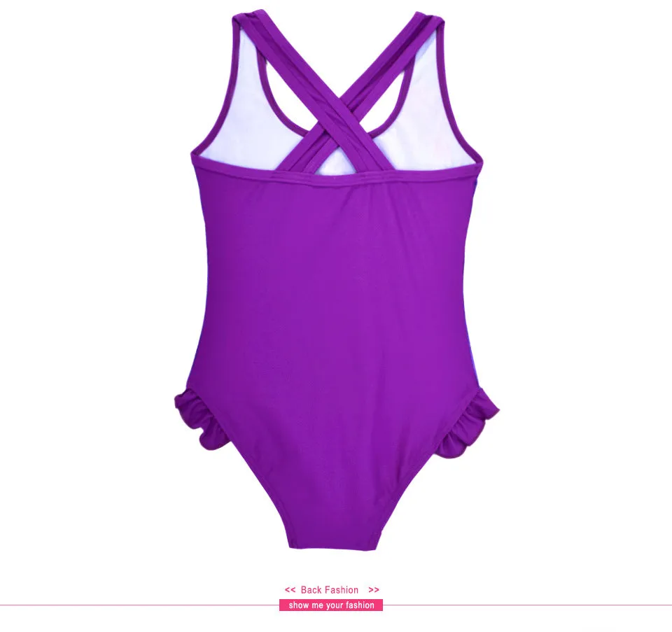 Bikini Children One Piece Swimsuit Cartoon Girl's Swimwear