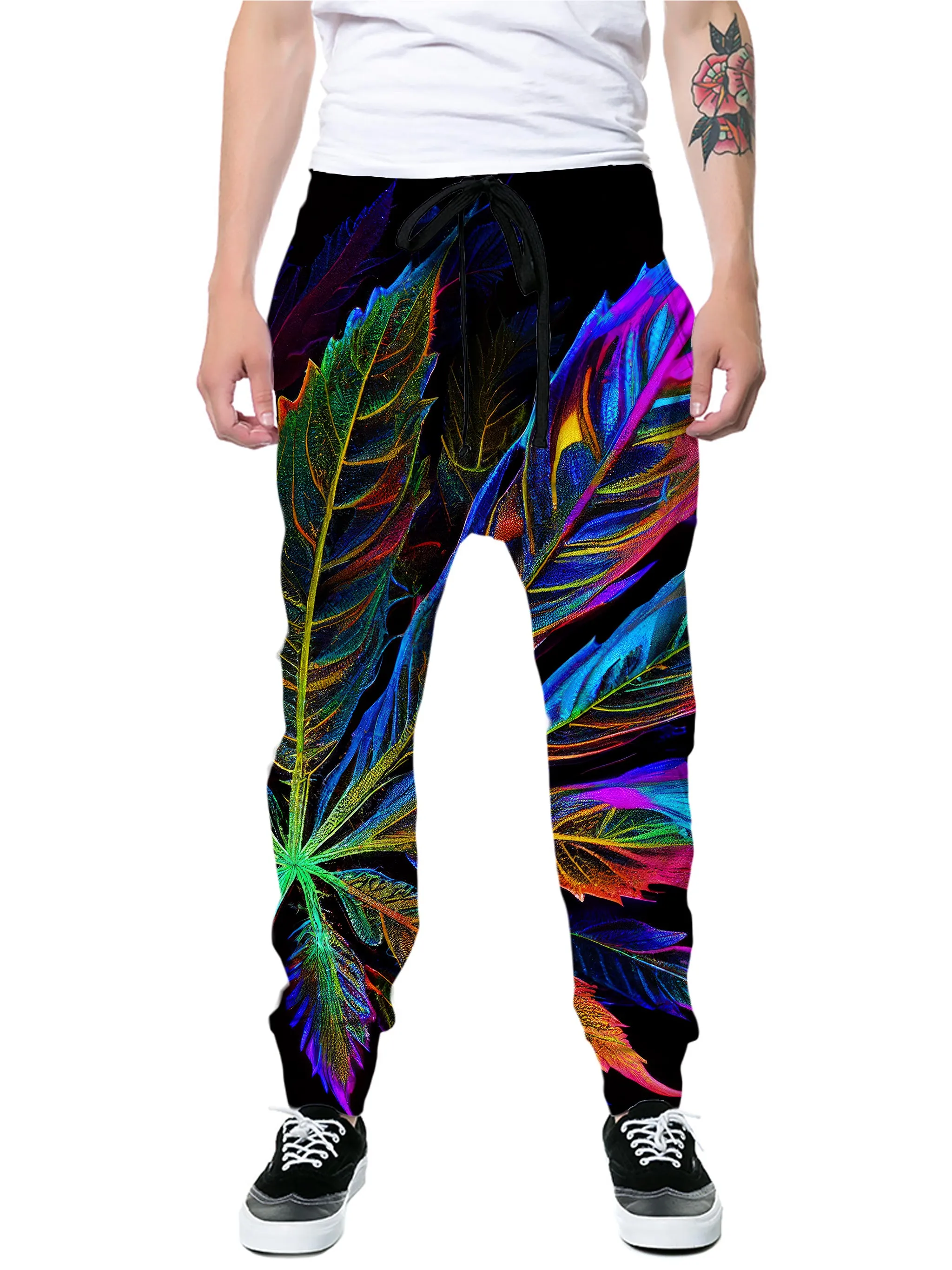 Blacklight Weed Joggers
