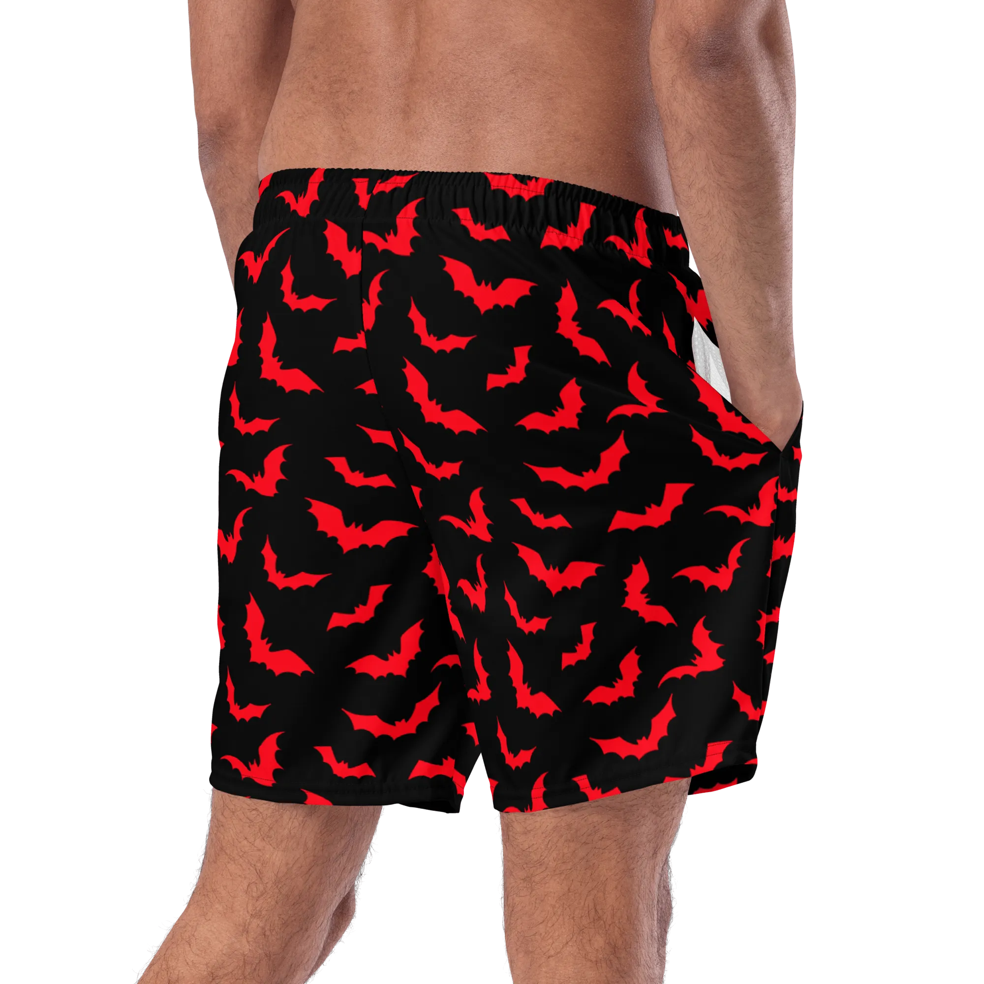 Bloody Bats Men's Swim Trunks