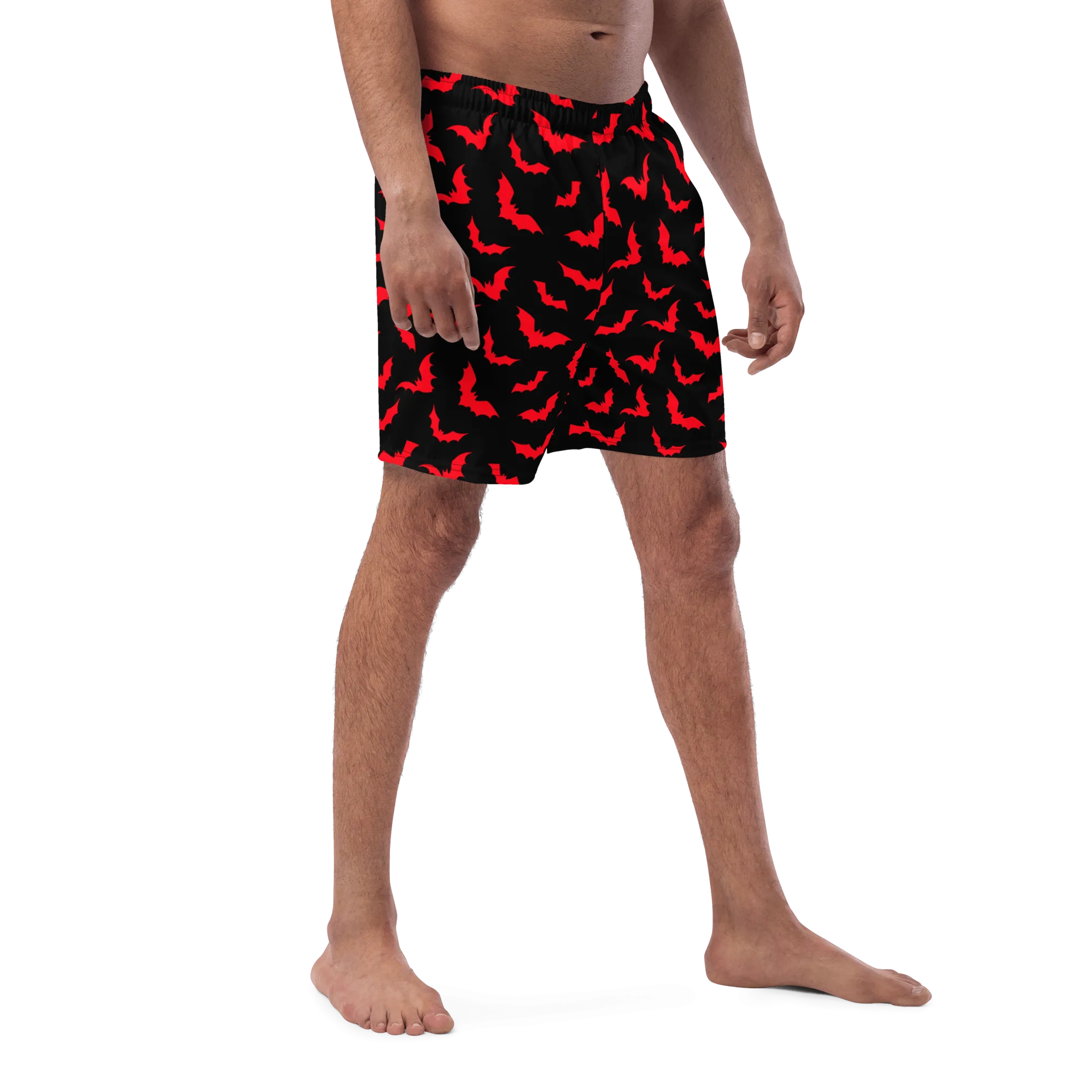 Bloody Bats Men's Swim Trunks