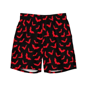 Bloody Bats Men's Swim Trunks