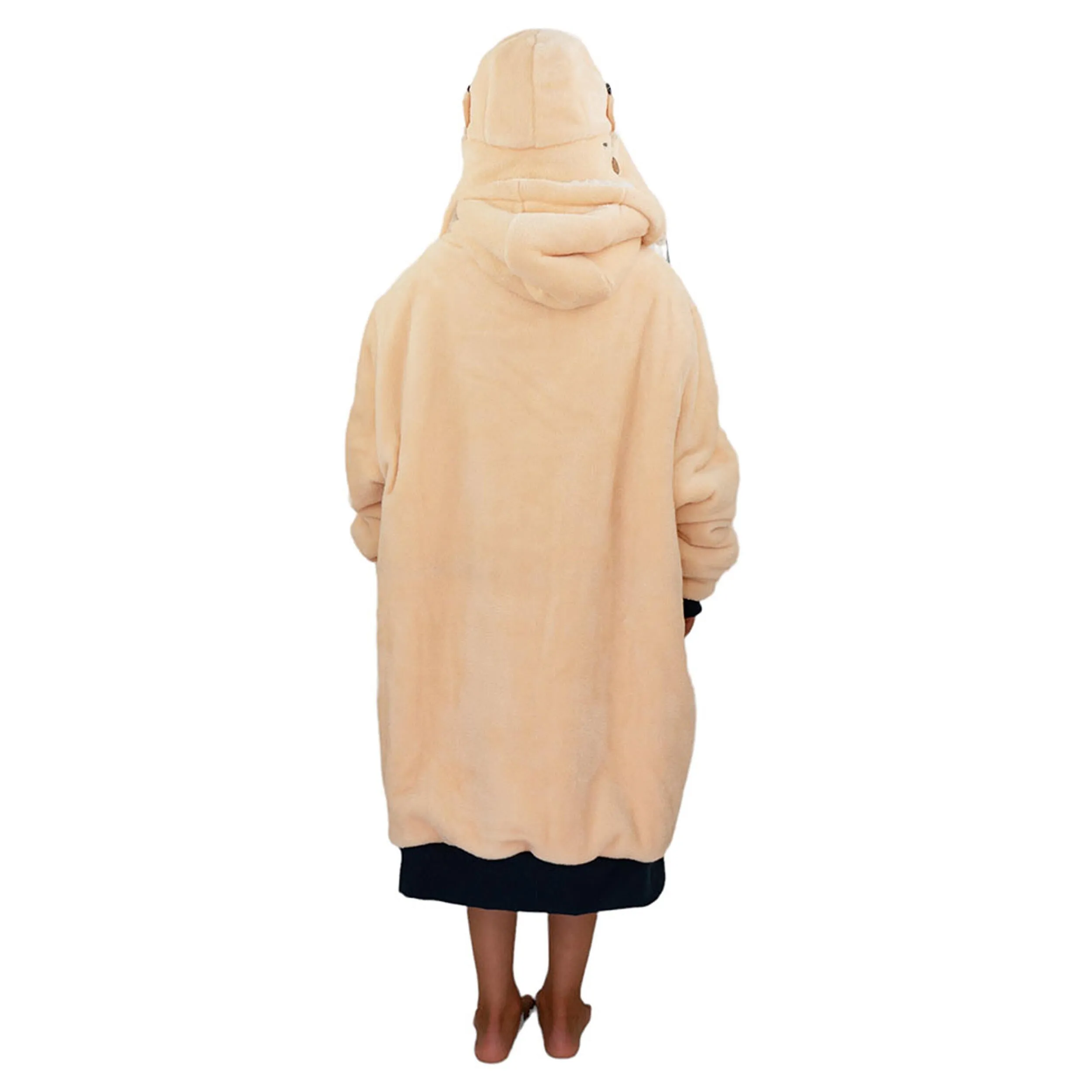Children's checkered poncho ALL IN ALL-IN, pink