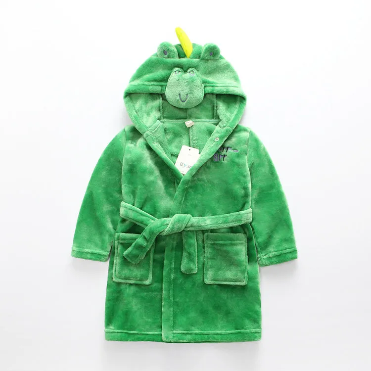 Children's Dino Bath Robe