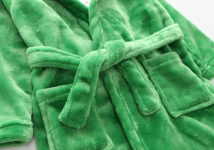Children's Dino Bath Robe