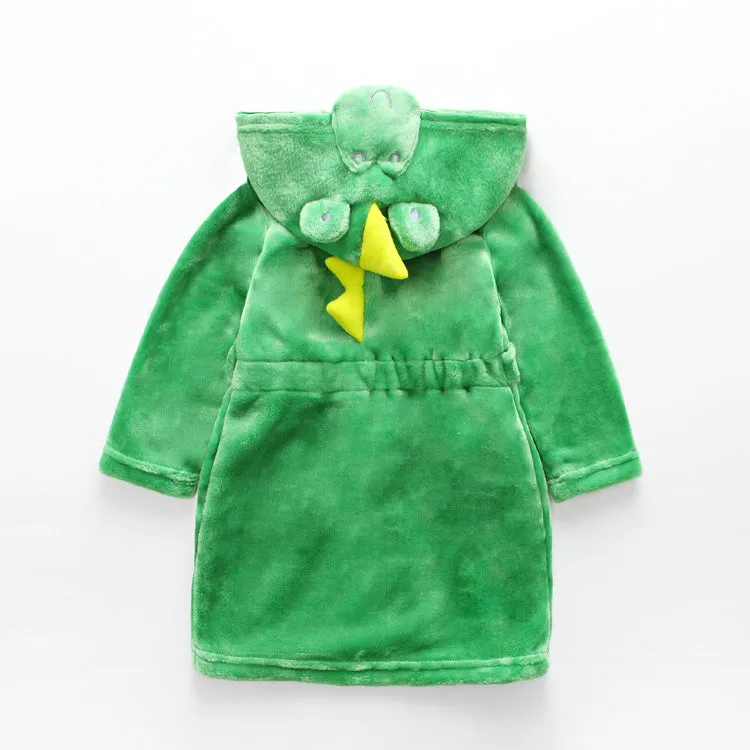 Children's Dino Bath Robe