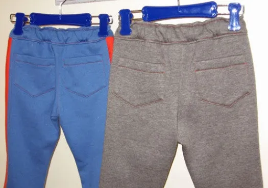 Children's fleece pants PDF sewing pattern ROSCOE PANT sizes 2 to 12 years.