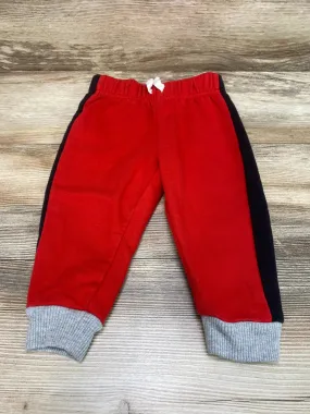 Children's Place Drawstring Joggers Red sz 12-18m