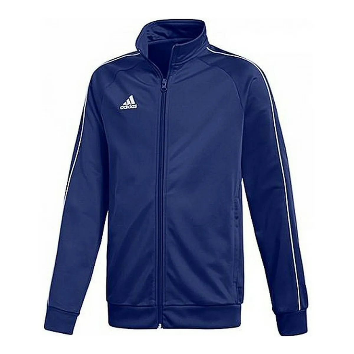 Children'S Sports Jacket Adidas Core18 Pes Jkty Cv3577  Navy Polyester (10 Years)