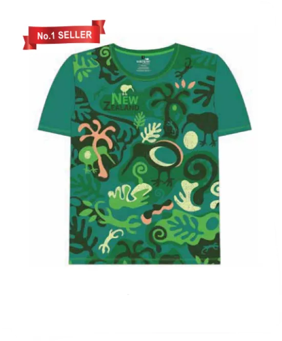 Children's T Shirt Kiwi Camo