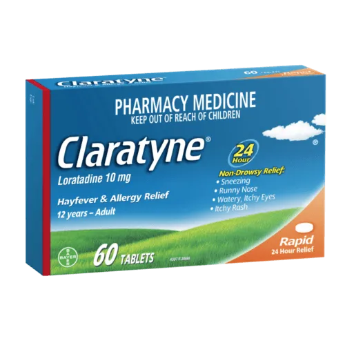 Claratyne Rapid 60 Tablets