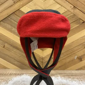 Columbia - Kids Fleece-Lined Earflap Hat - MSRP comp $40: Grey/Red-children-Toddler