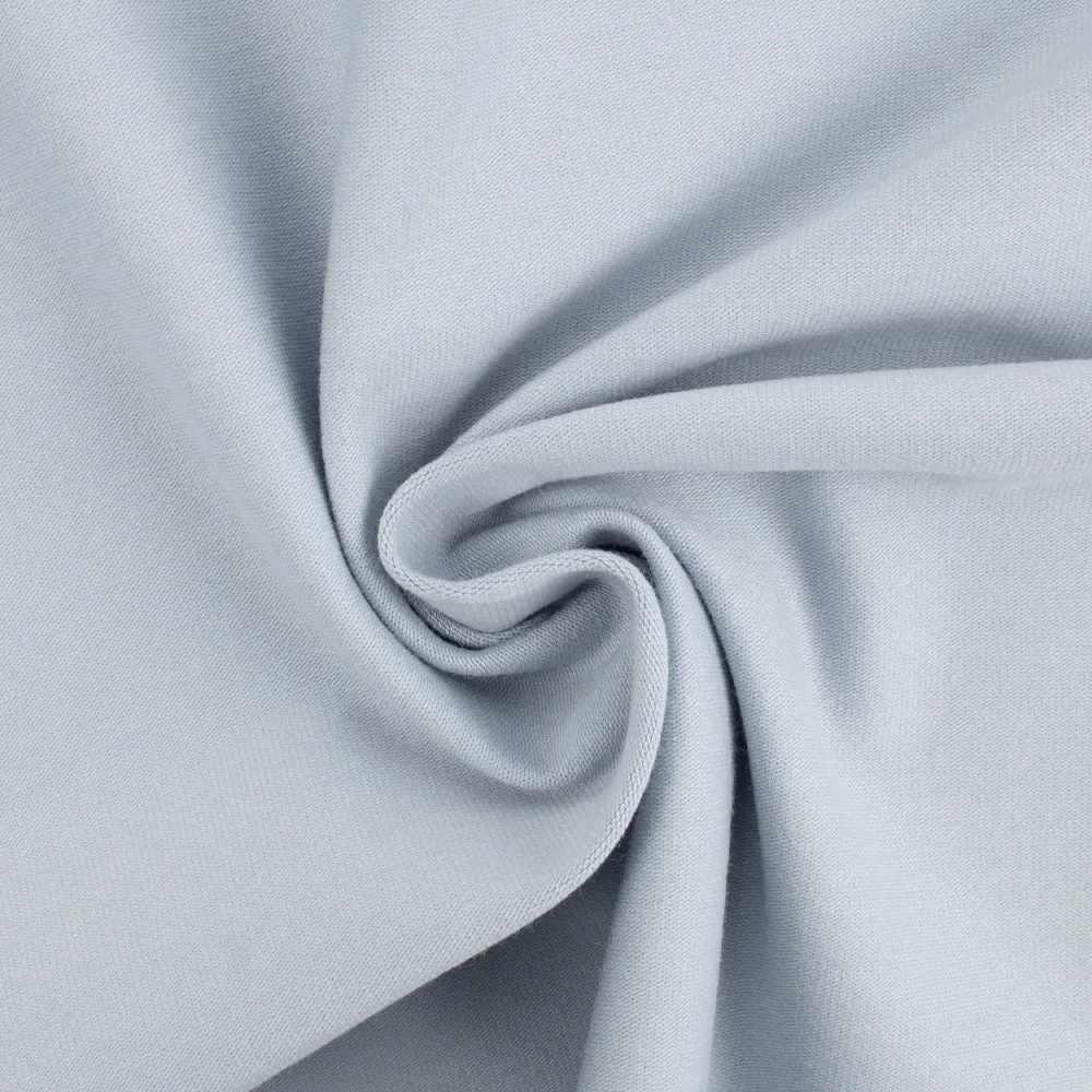 Cotton lycra knit - TELIO - PERLA - Steel