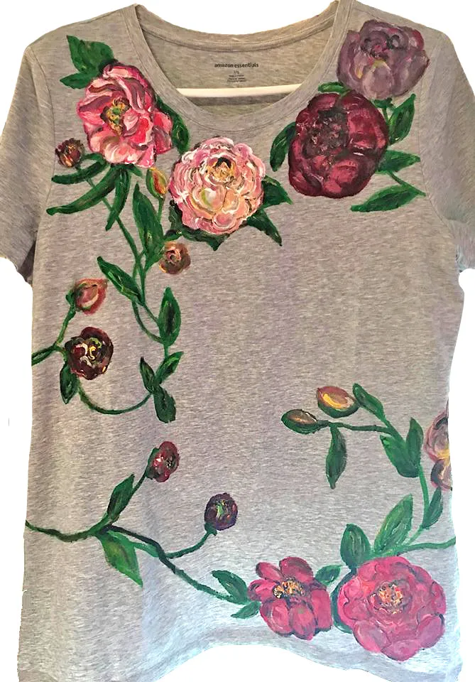 Custom Hand-Painted Tee Shirts
