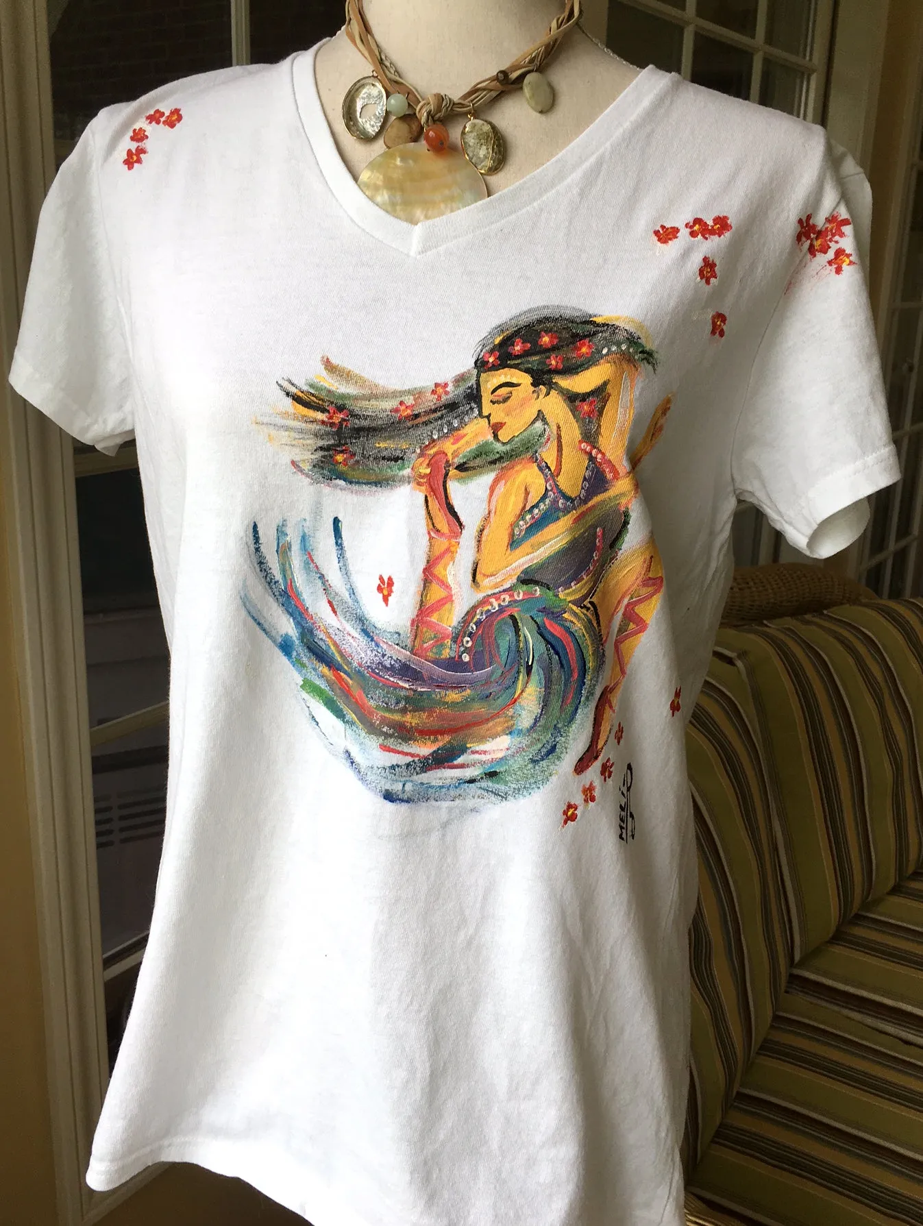 Custom Hand-Painted Tee Shirts