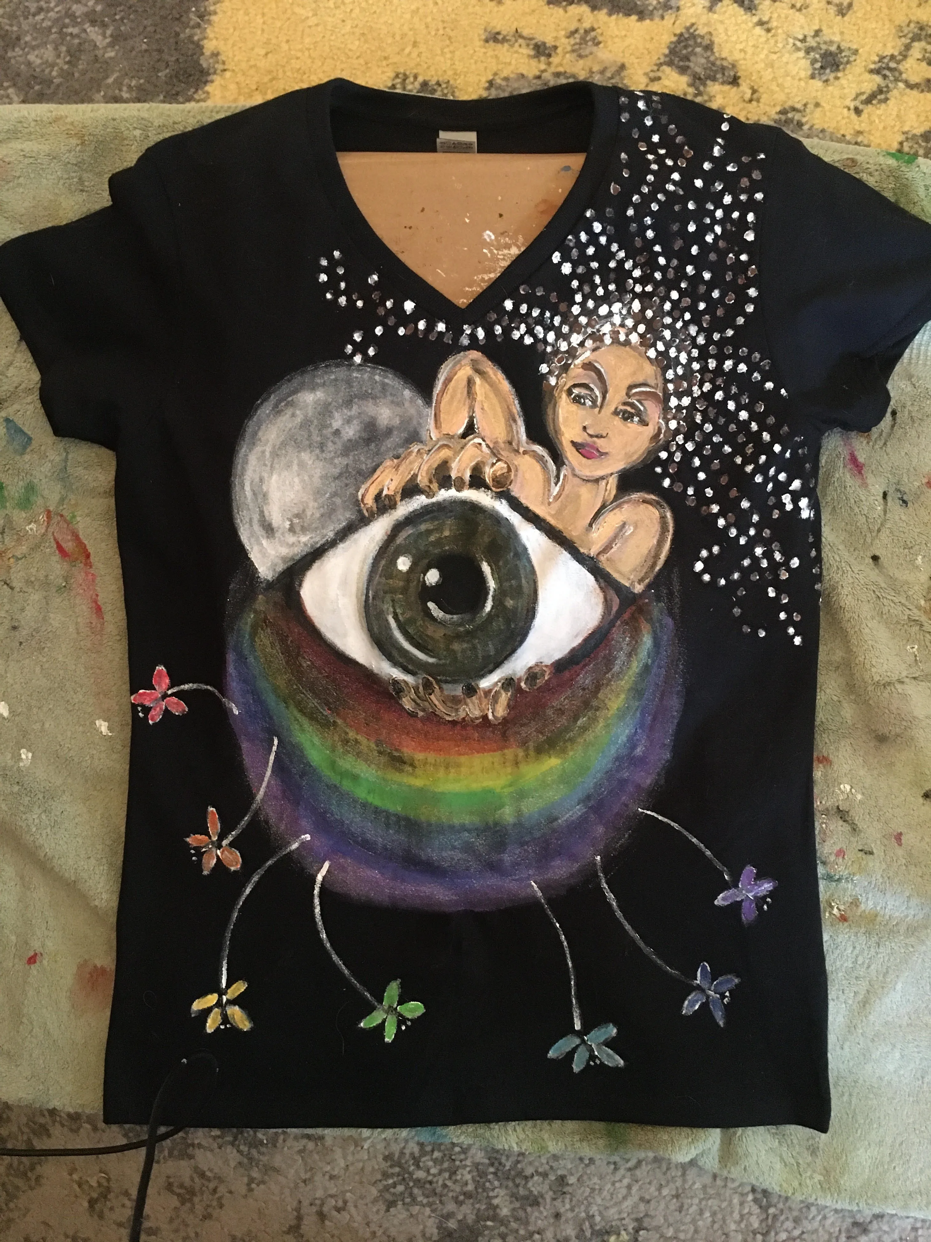 Custom Hand-Painted Tee Shirts