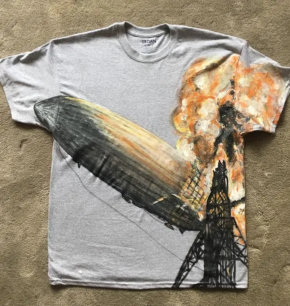 Custom Hand-Painted Tee Shirts