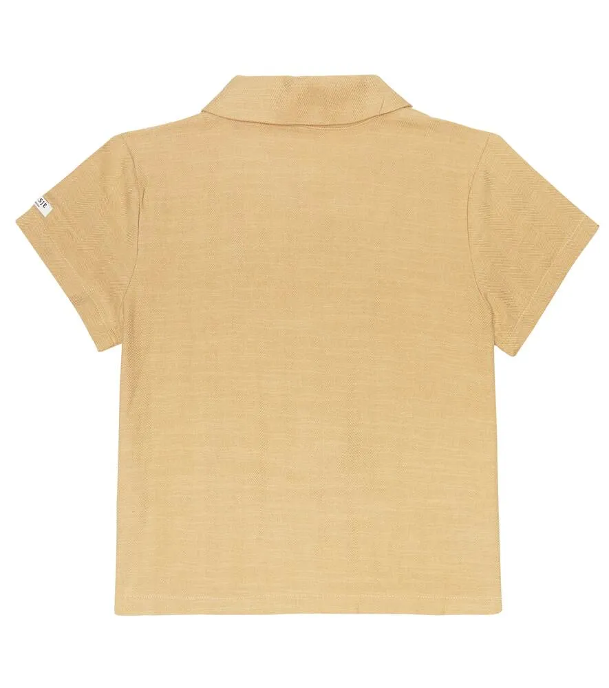 Donsje cotton blend Sankt shirt, beige