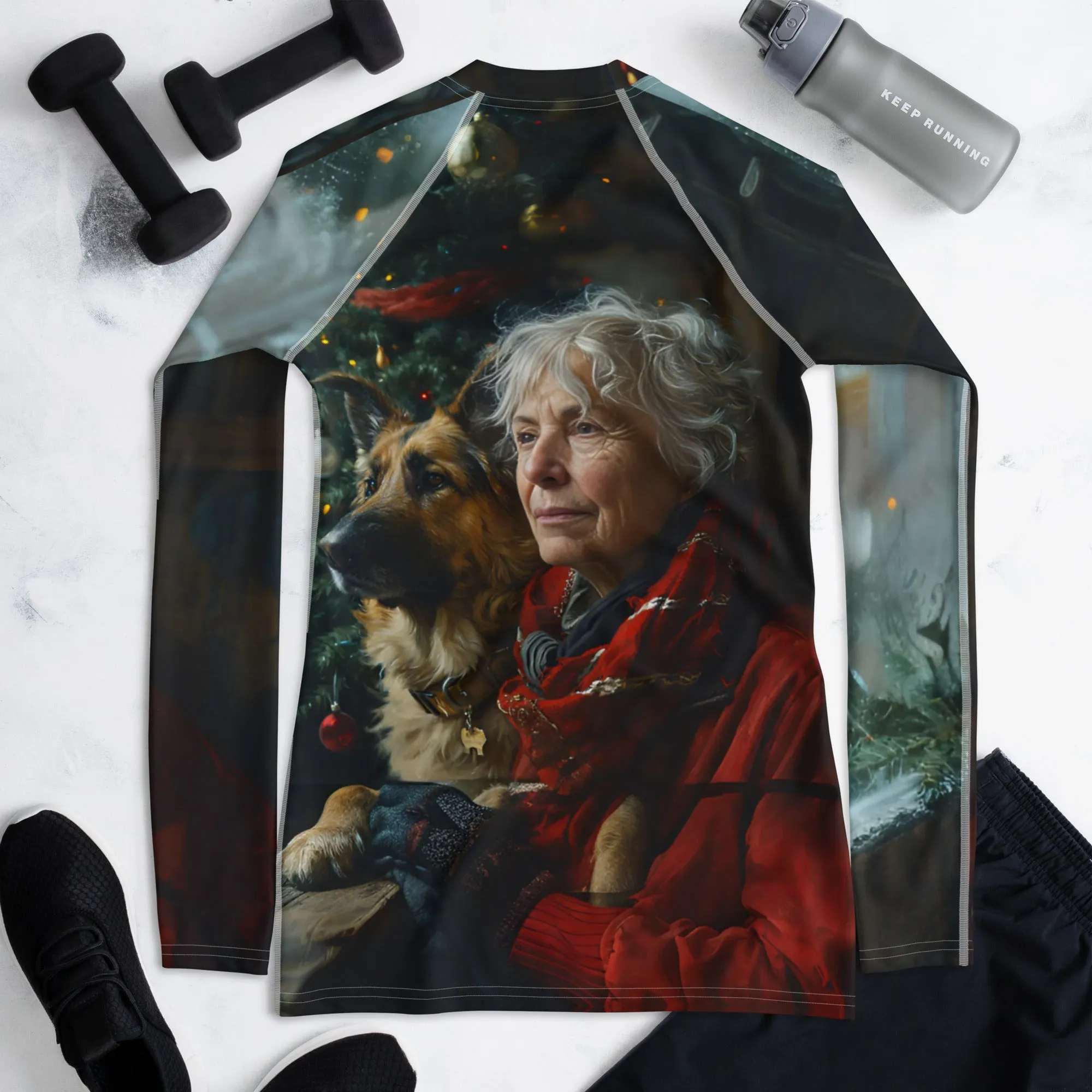 Festive Pals Women's Rash Guard