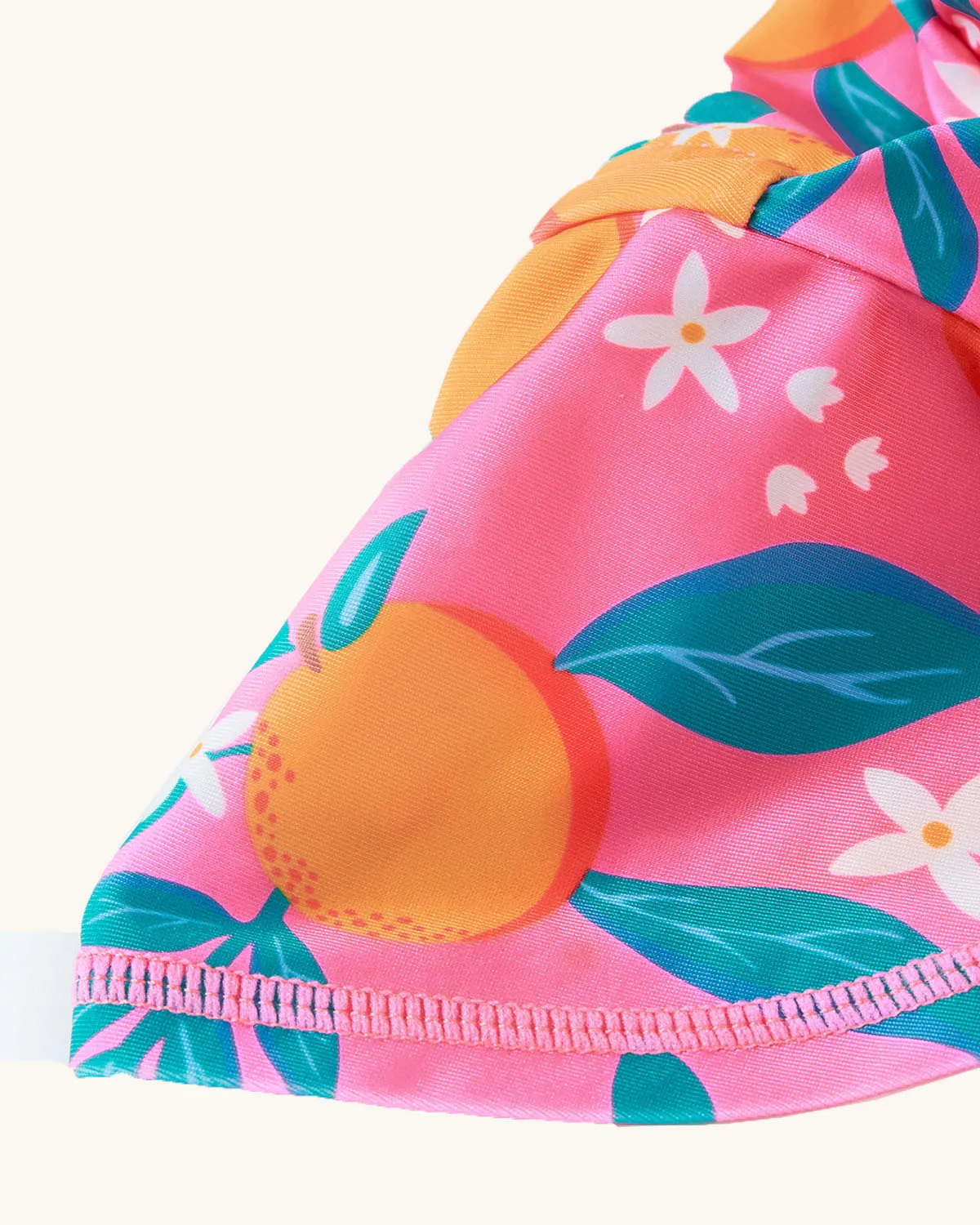 Frugi Swim Legionnaires Hat - Orange Blossom