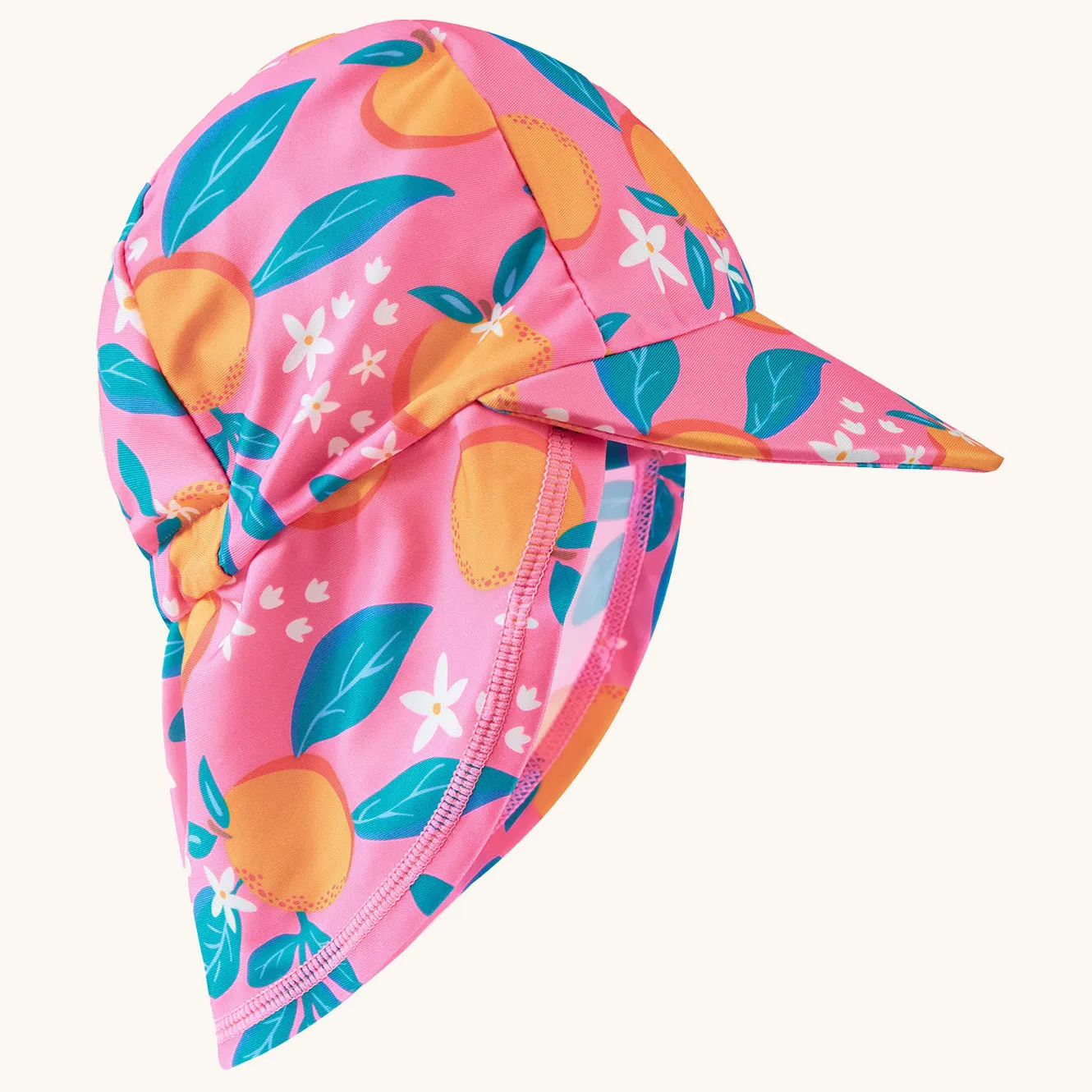 Frugi Swim Legionnaires Hat - Orange Blossom