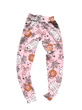 Girls Halloween Joggers - Retro Halloween