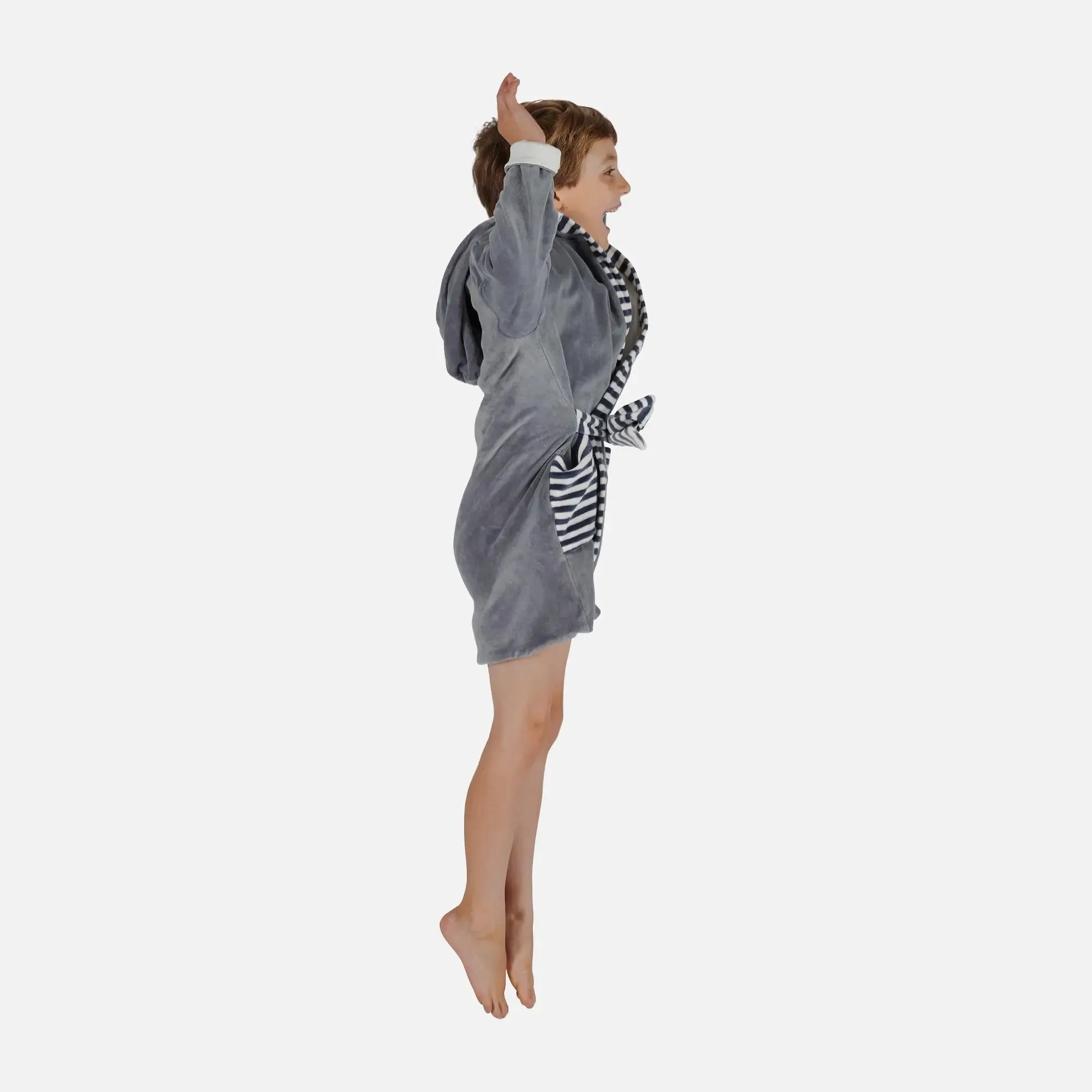 Grey Kids Organic Robes