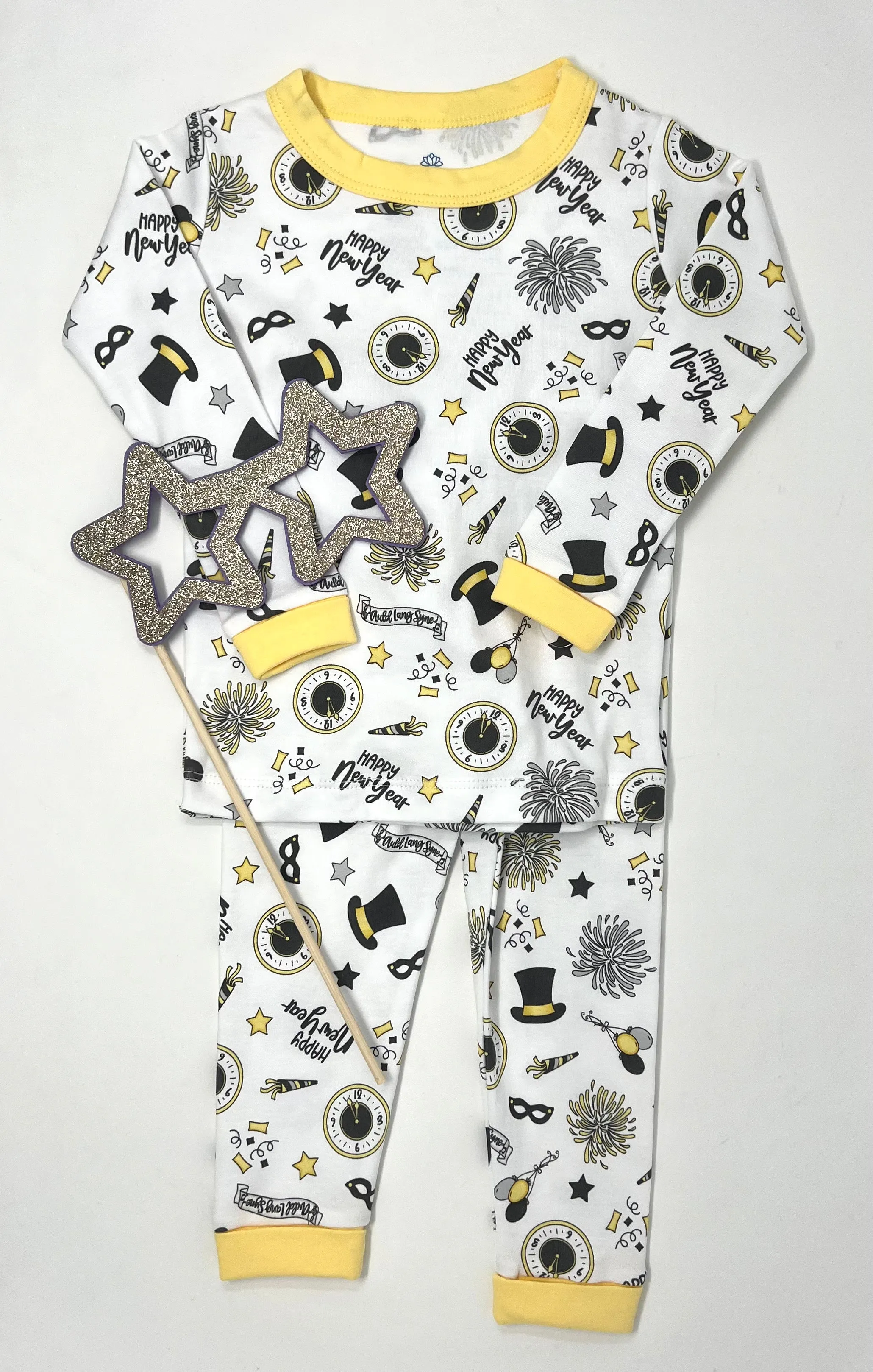 Happy New Year! Toddler Long Pajamas