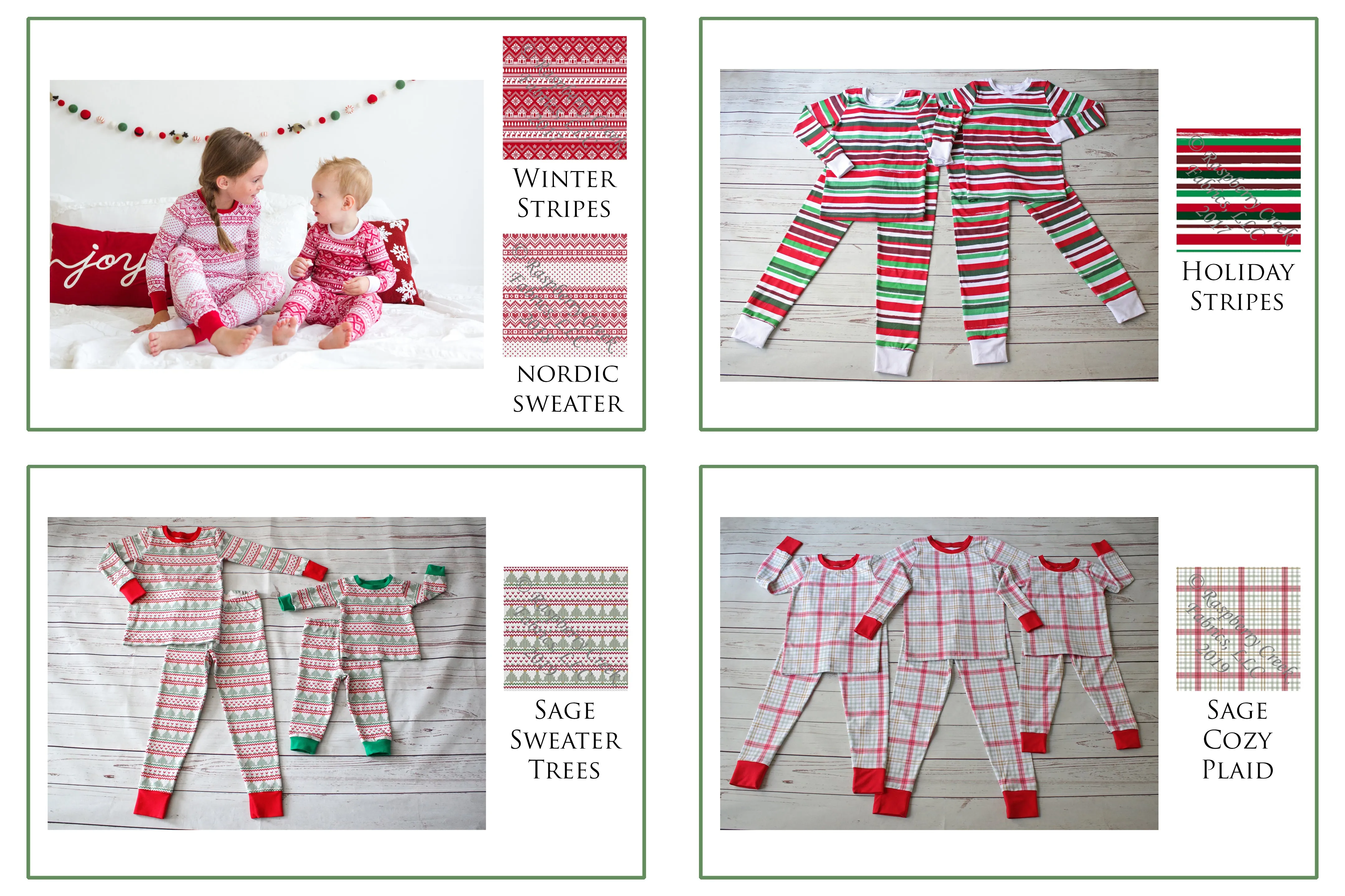 Kid's Christmas Pajamas