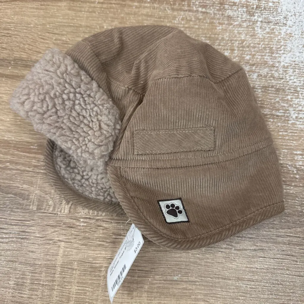 Kid's Winter Toque: Brown-children-