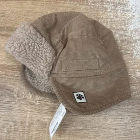 Kid's Winter Toque: Brown-children-