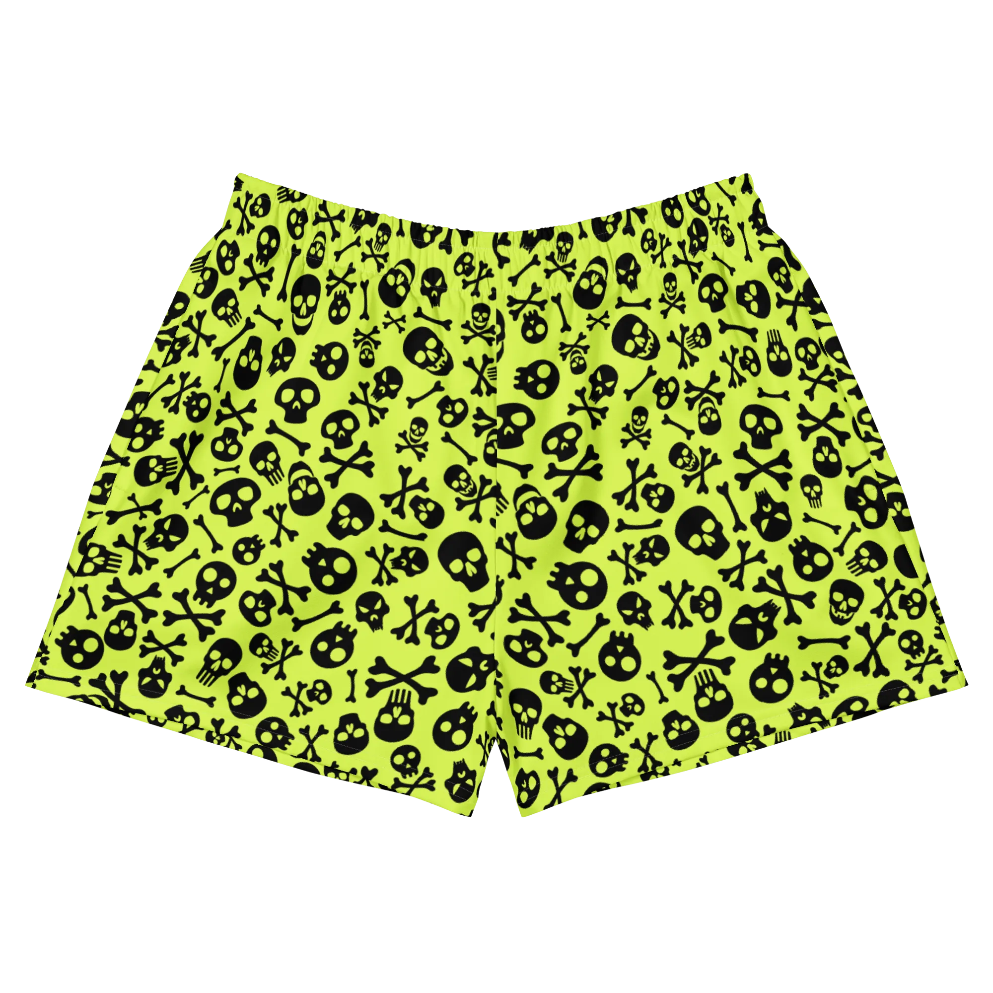 Lime Bones Unisex Unlined Swim Trunks