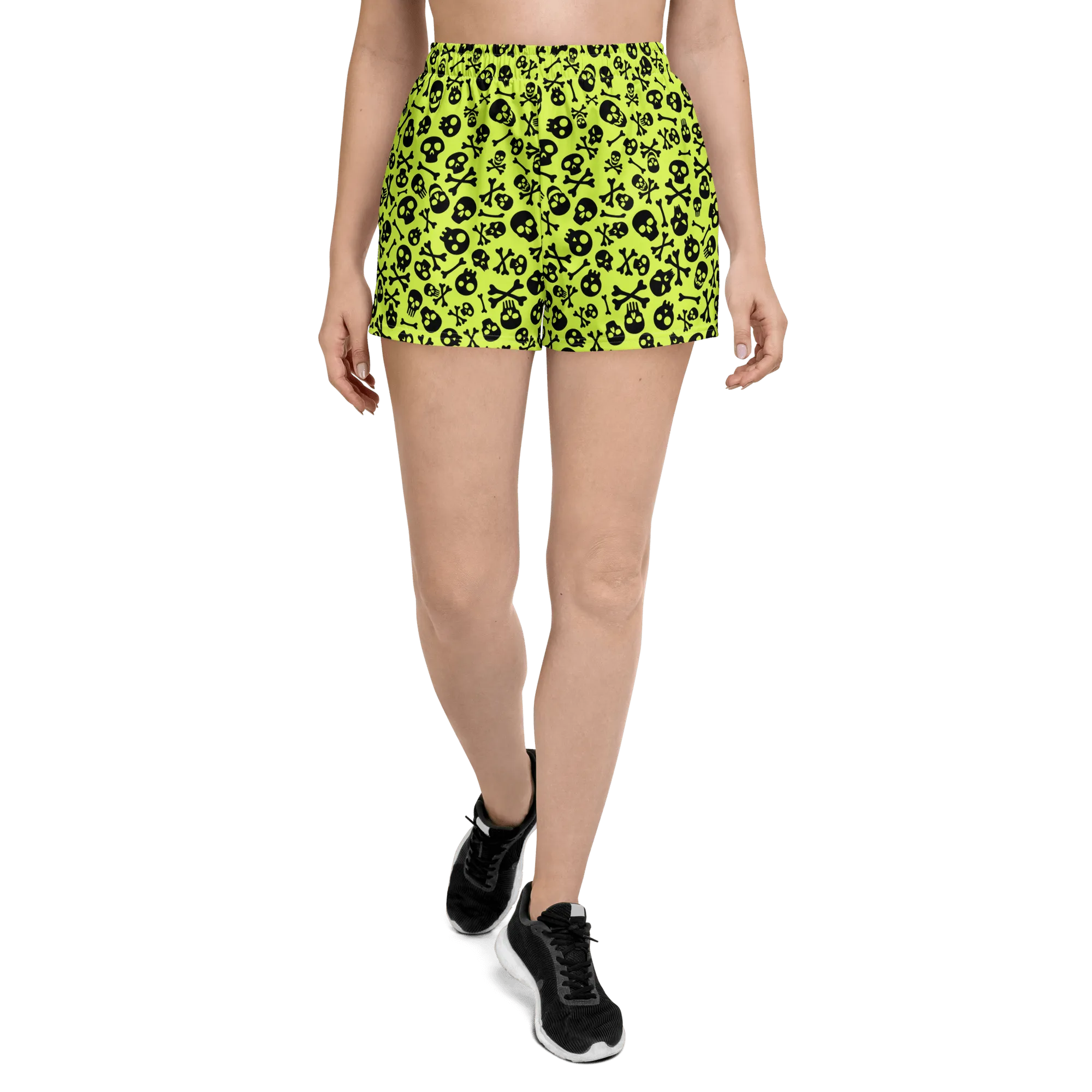 Lime Bones Unisex Unlined Swim Trunks