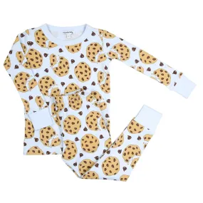 Magnolia Baby Chocolate Chip Cookie Pajamas - Blue