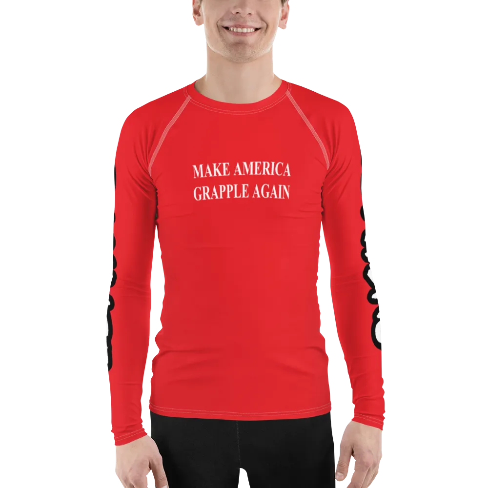 Make America Grapple Again Men's Rash Guard