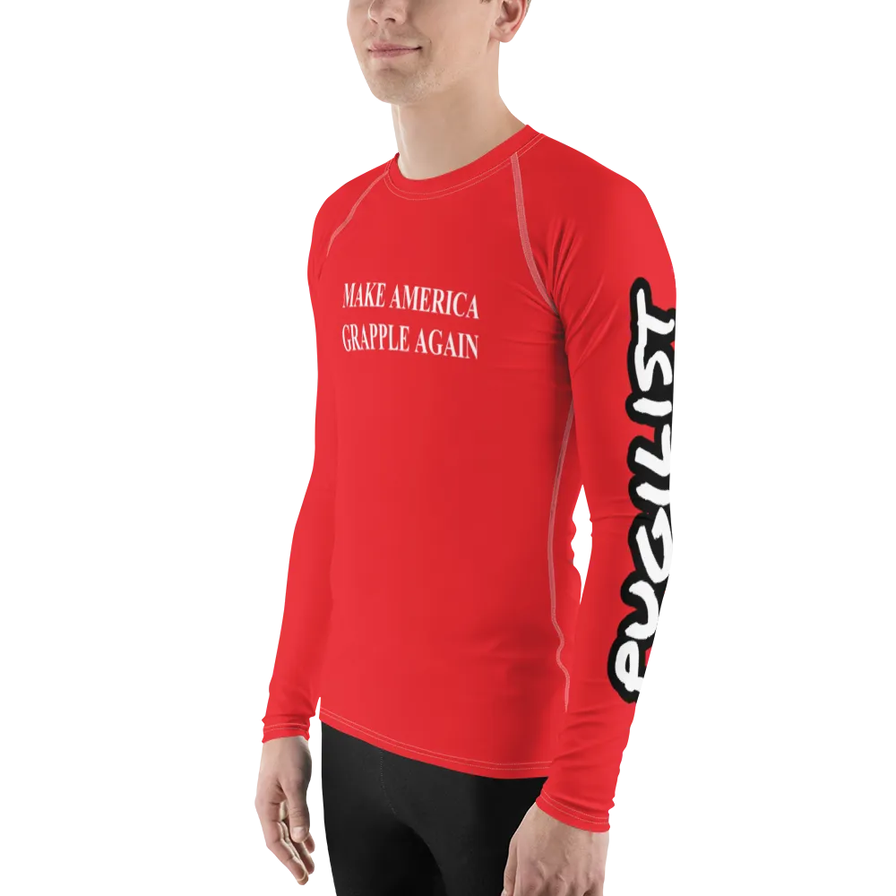 Make America Grapple Again Men's Rash Guard