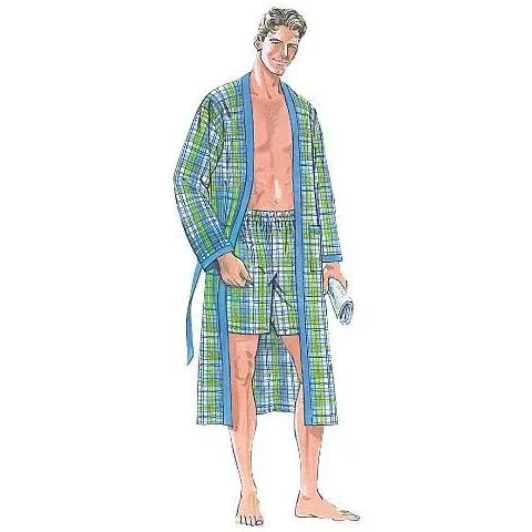 McCalls 6231 / Mens Pajamas   Robes