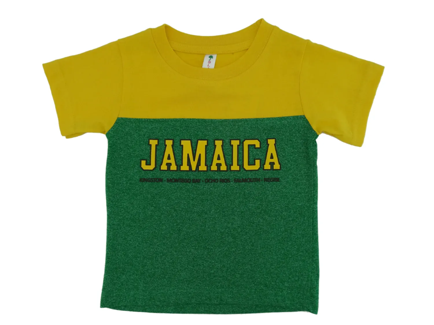 ME21200, Children two Tone Foam print T-Shirt Asst