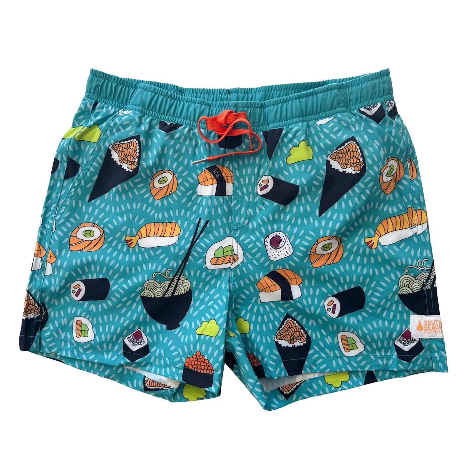 Men's Stretchy Trunks: Sushi Sushi