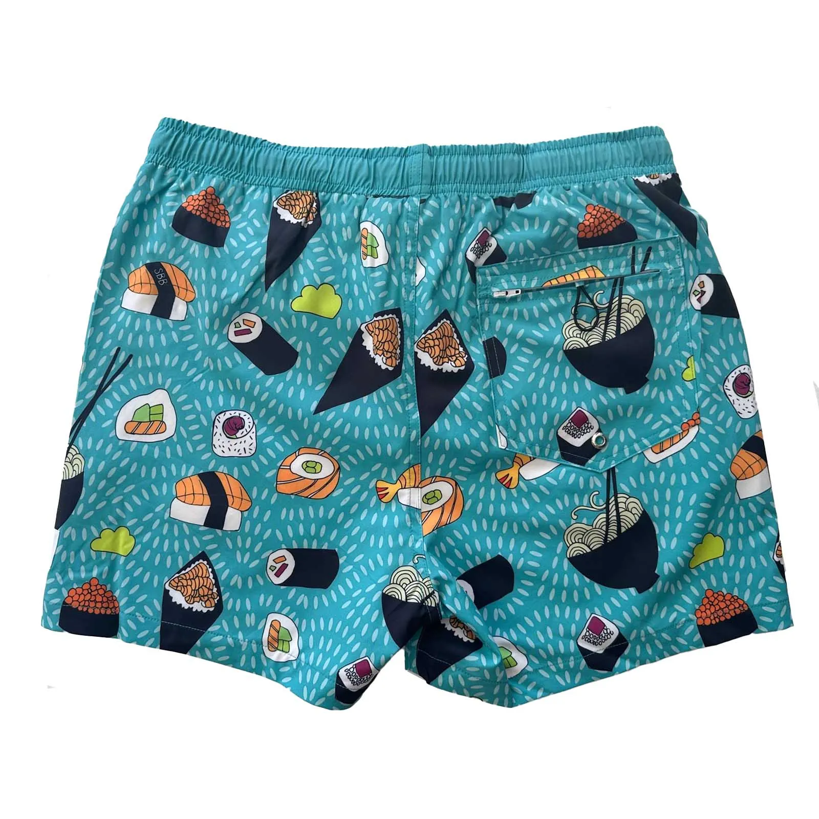Men's Stretchy Trunks: Sushi Sushi