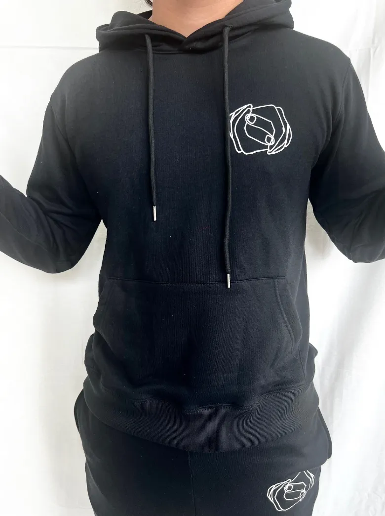 MHIY x LATE Clothing Black Hoodie