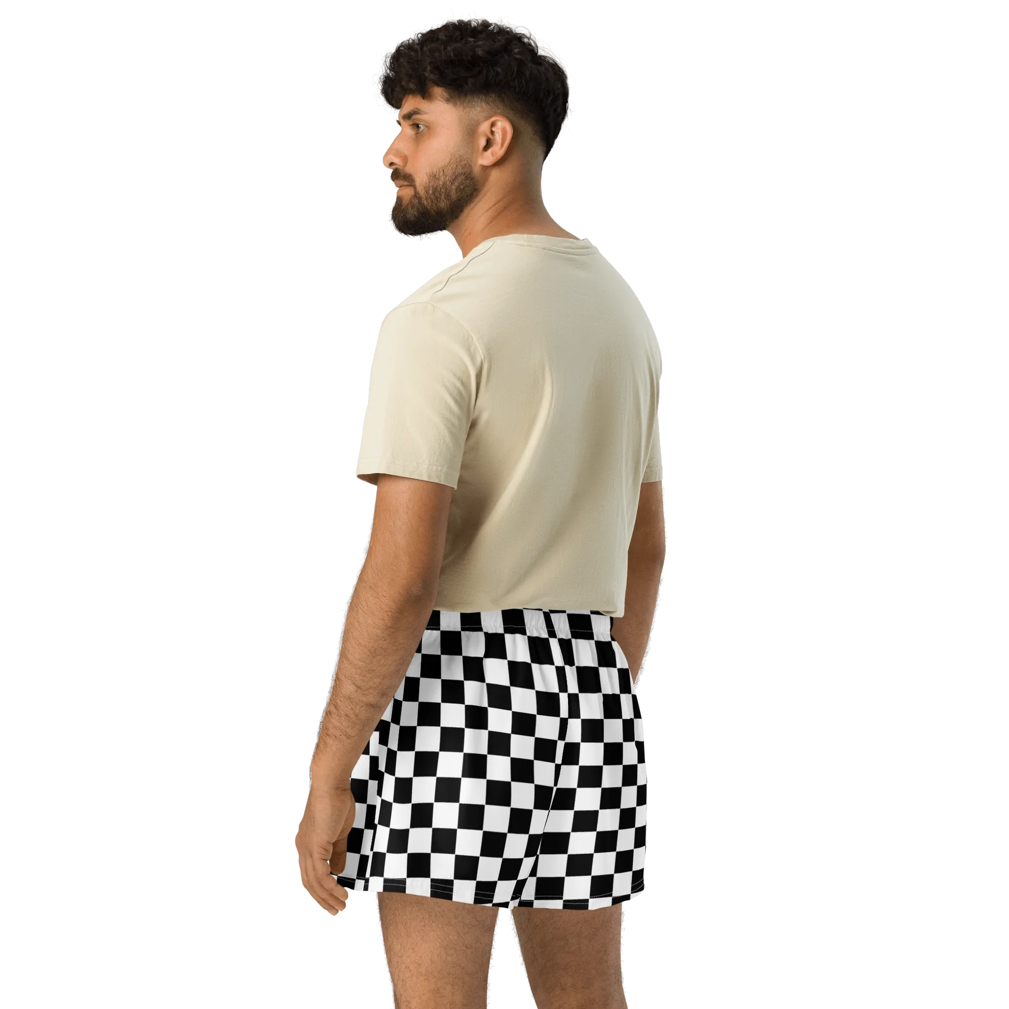 OG Checkered Unisex Unlined Swim Trunks