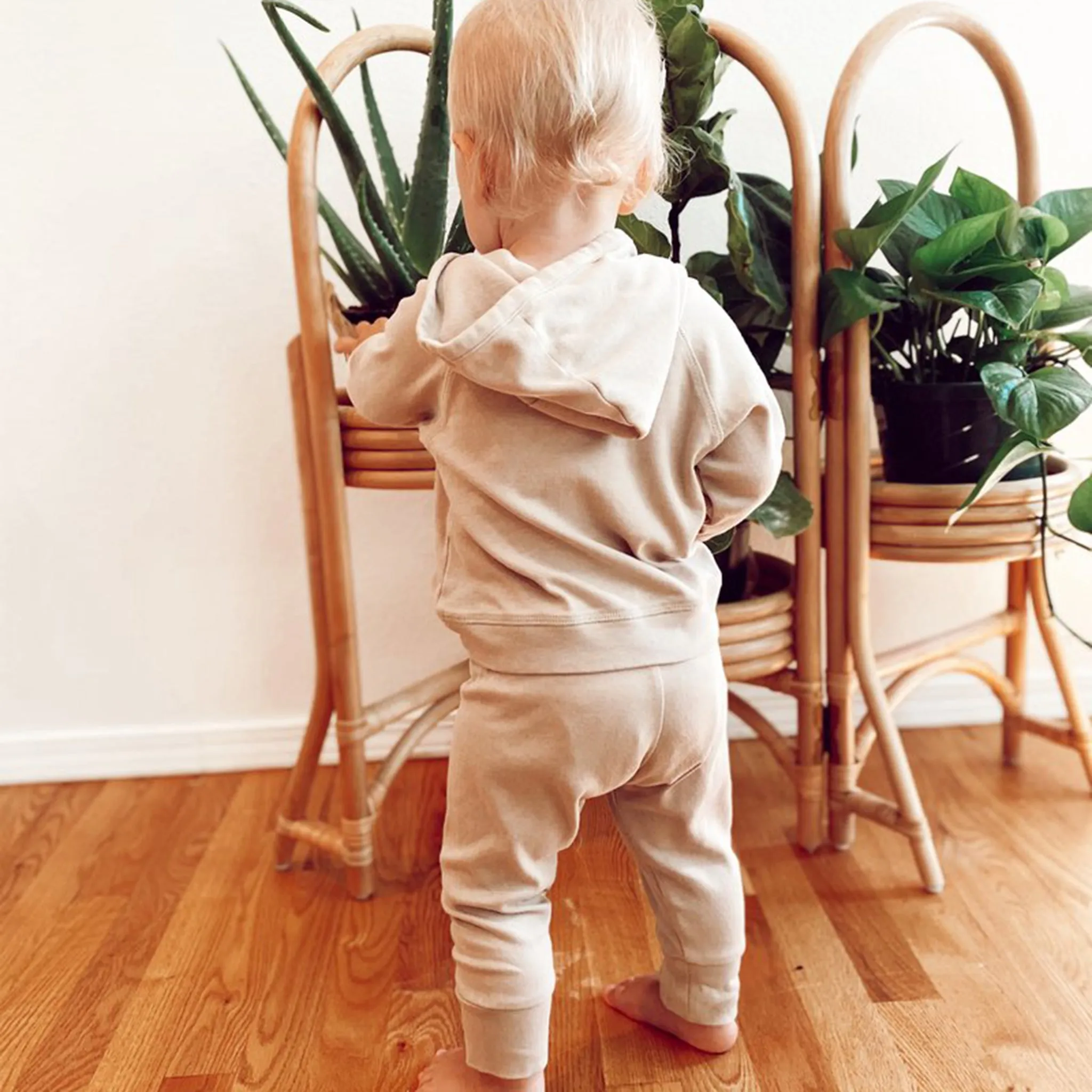 Organic Baby Joggers - Clay
