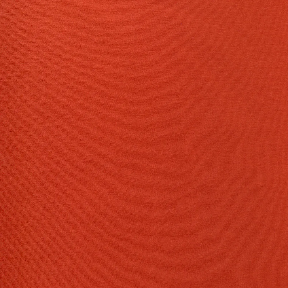 ORGANIC Cotton Lycra Solid Knit - Burnt orange
