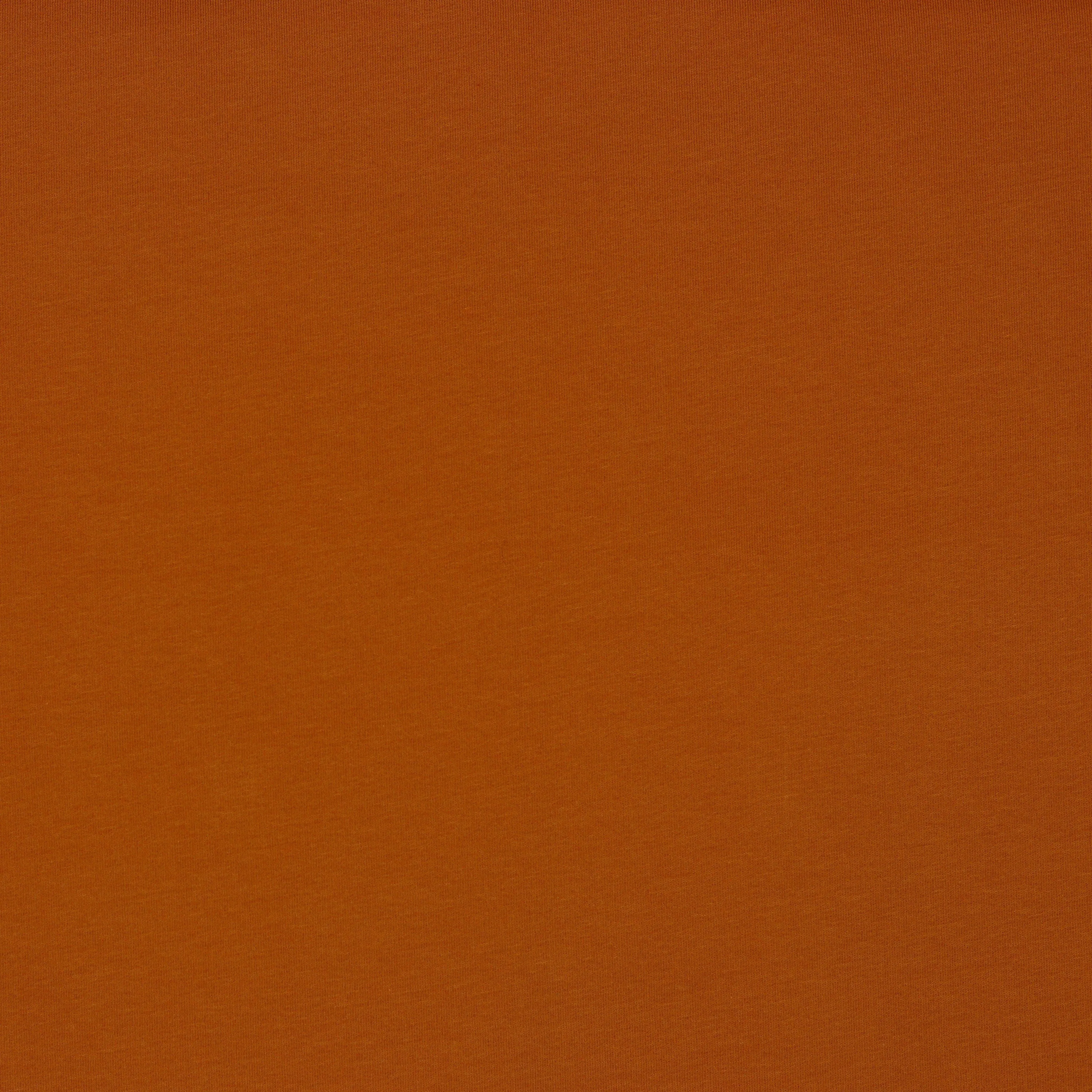 Peach Soft GOTS Organic Cotton Sweat-shirting in Autumn Maple